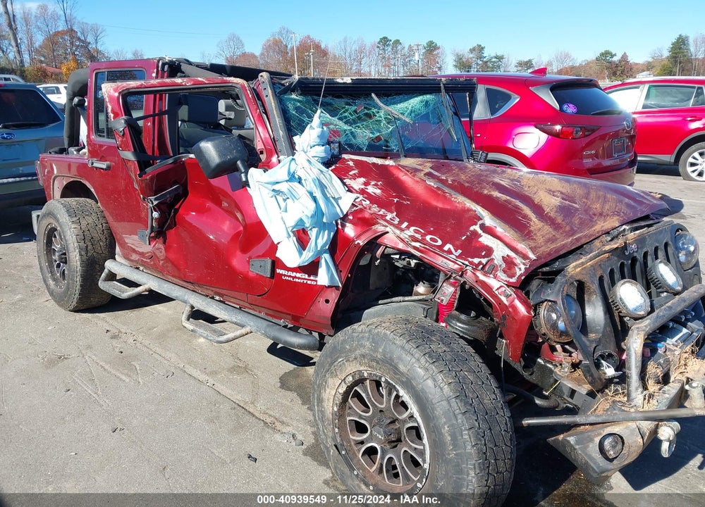 2008 JEEP WRANGLER UNLIMITED RUBICON VIN: 1J4GA69128L520523