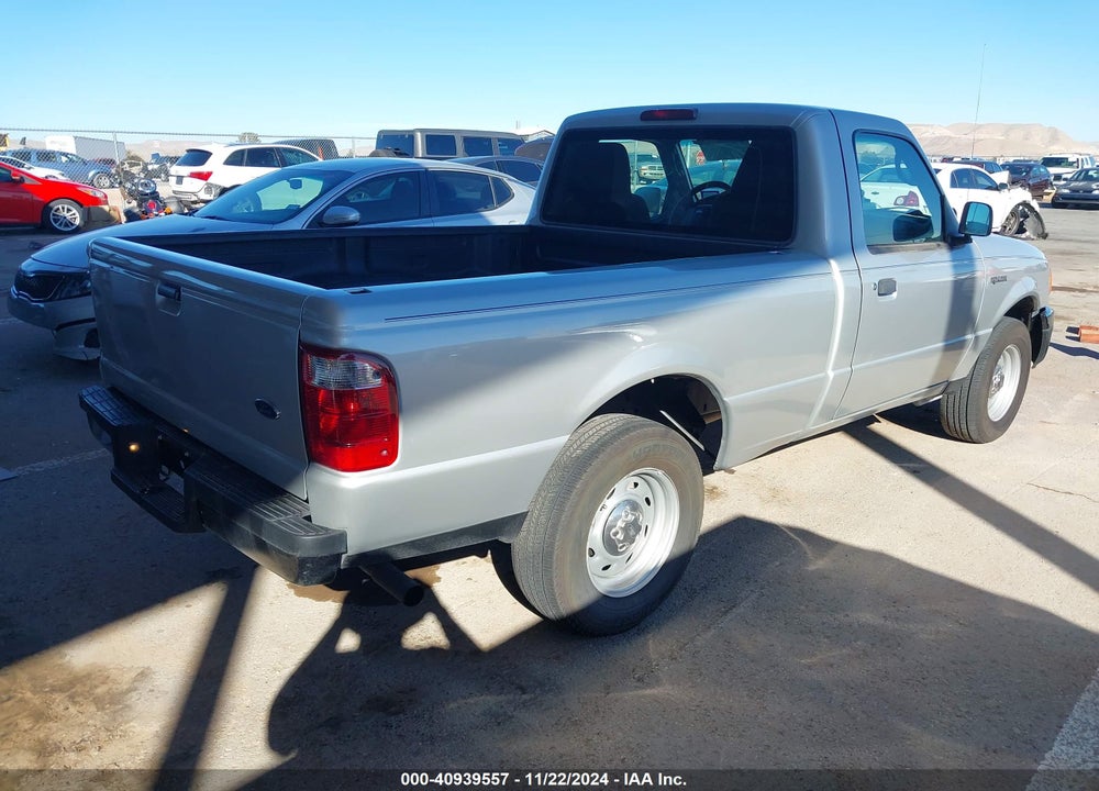 2004 FORD RANGER XL/XLT VIN: 1FTYR10D24PA68394