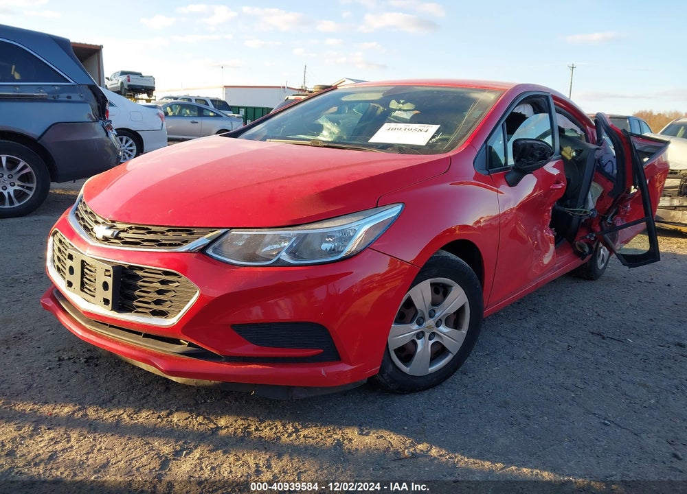 2016 CHEVROLET CRUZE LS AUTO VIN: 1G1BC5SM2G7247267