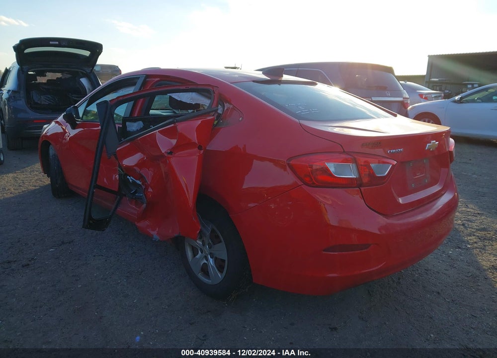 2016 CHEVROLET CRUZE LS AUTO VIN: 1G1BC5SM2G7247267