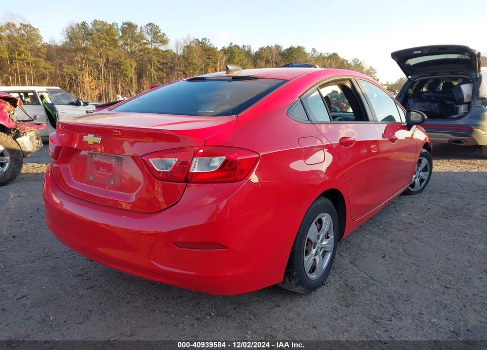 2016 CHEVROLET CRUZE LS AUTO VIN: 1G1BC5SM2G7247267