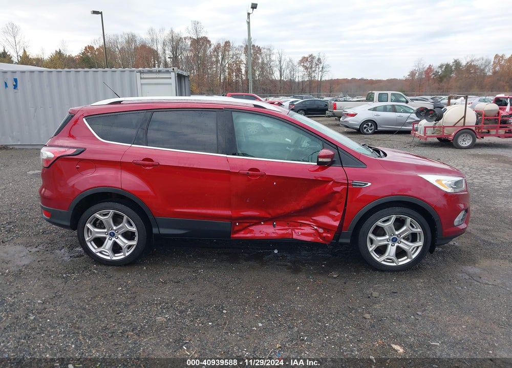 2017 FORD ESCAPE TITANIUM VIN: 1FMCU0J93HUC73609