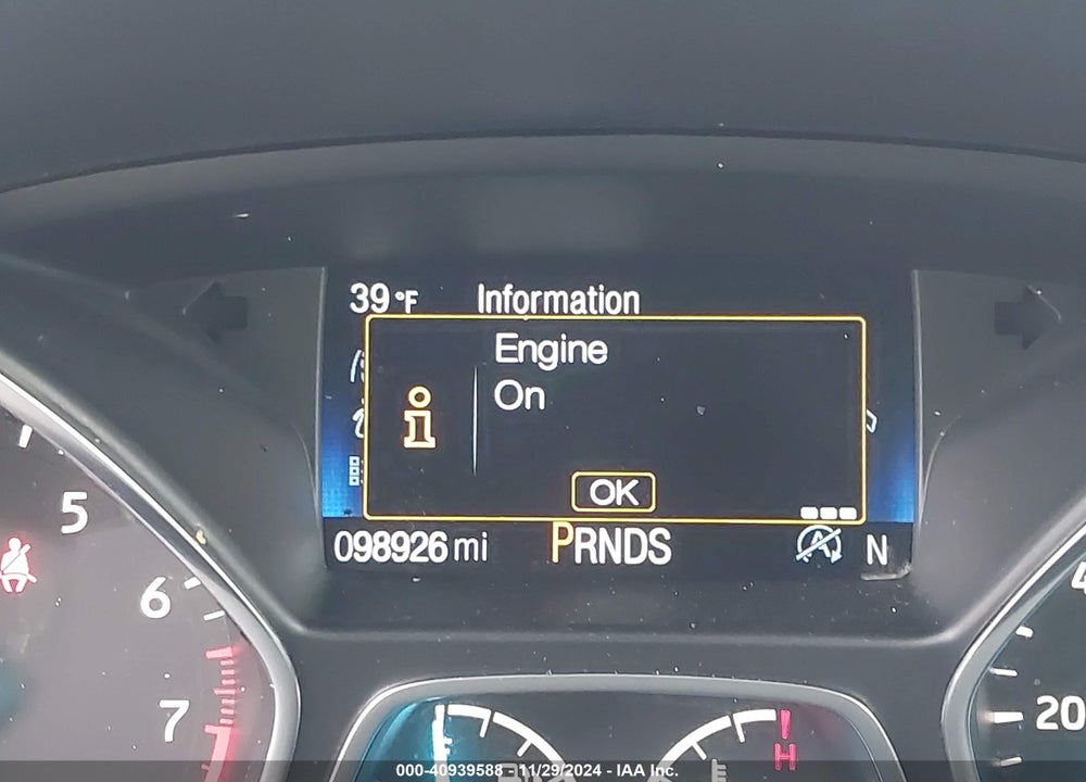 2017 FORD ESCAPE TITANIUM VIN: 1FMCU0J93HUC73609