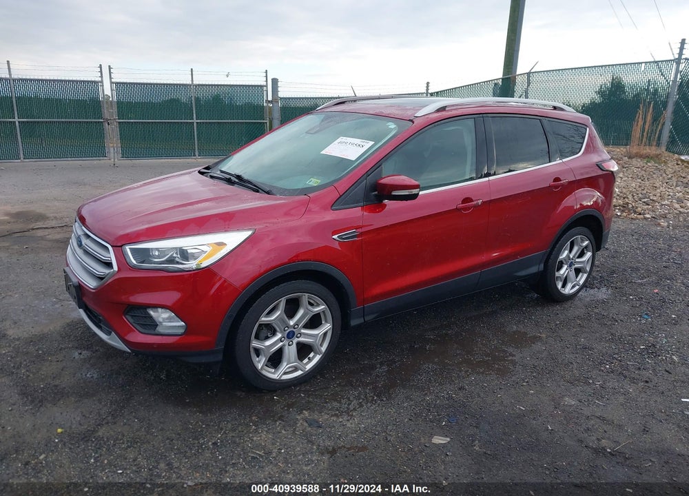 2017 FORD ESCAPE TITANIUM VIN: 1FMCU0J93HUC73609
