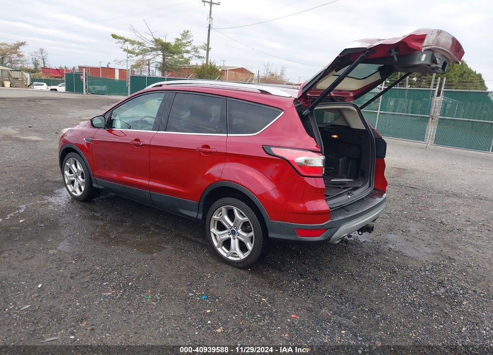 2017 FORD ESCAPE TITANIUM VIN: 1FMCU0J93HUC73609