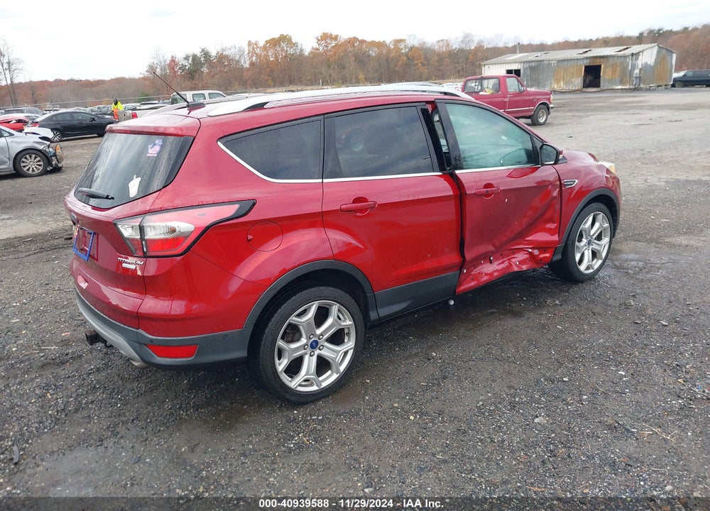 2017 FORD ESCAPE TITANIUM VIN: 1FMCU0J93HUC73609