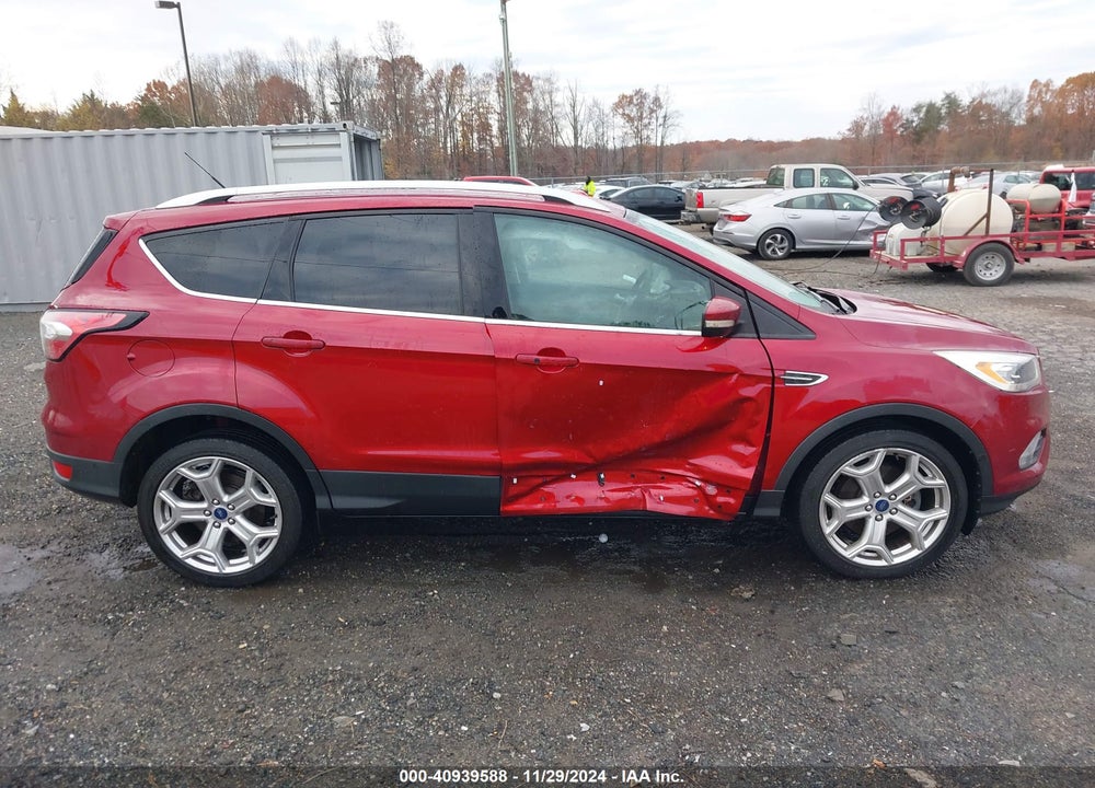 2017 FORD ESCAPE TITANIUM VIN: 1FMCU0J93HUC73609