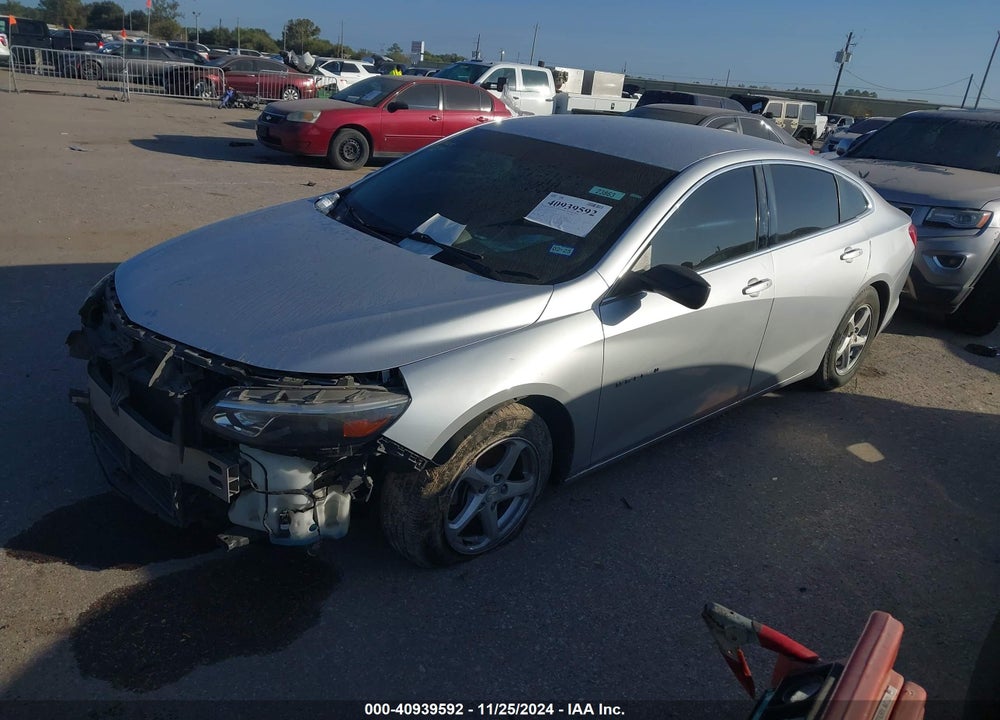 2017 CHEVROLET MALIBU LS VIN: 1G1ZB5STXHF243175