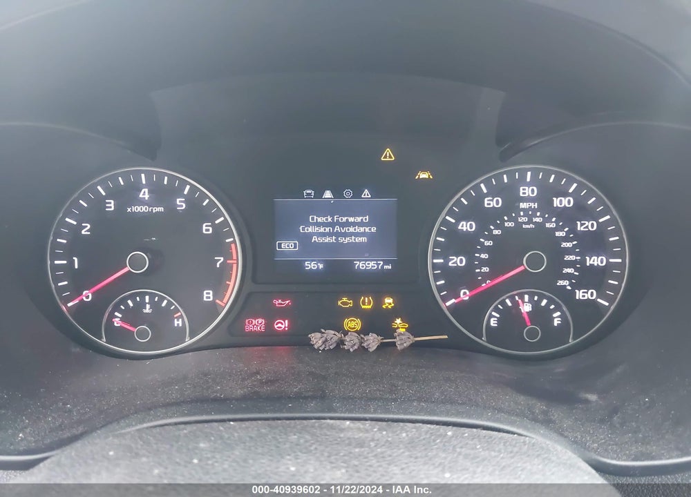 2019 KIA OPTIMA S VIN: 5XXGT4L36KG370132