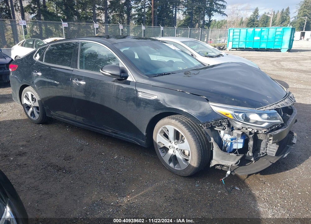 2019 KIA OPTIMA S VIN: 5XXGT4L36KG370132