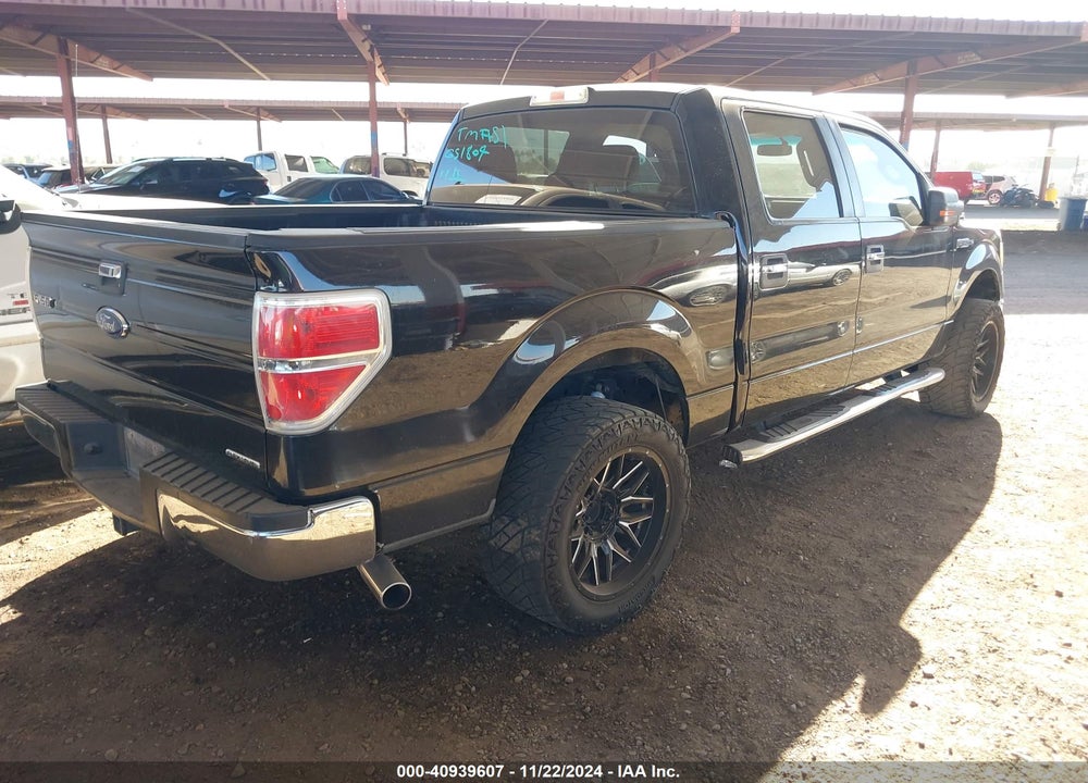 2013 FORD F-150 XLT VIN: 1FTFW1CF4DKG51804