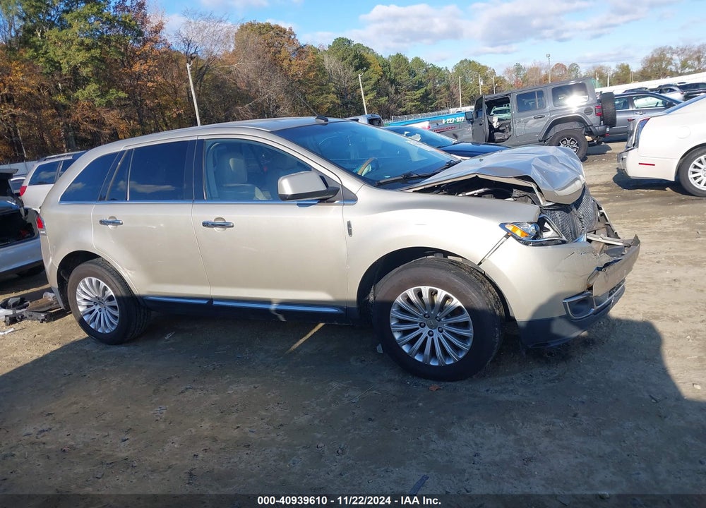 2011 LINCOLN MKX VIN: 2LMDJ6JK6BBJ12112