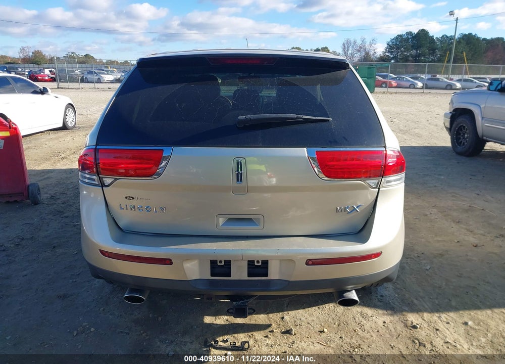 2011 LINCOLN MKX VIN: 2LMDJ6JK6BBJ12112