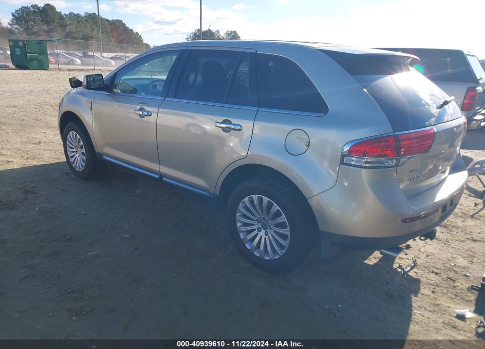 2011 LINCOLN MKX VIN: 2LMDJ6JK6BBJ12112