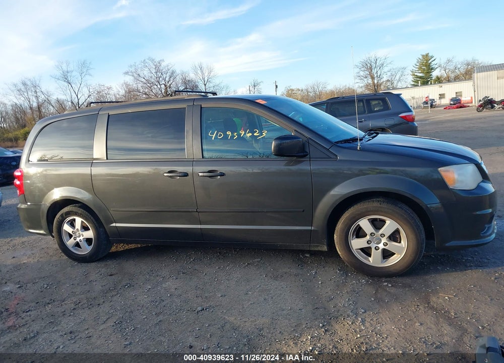 2012 DODGE GRAND CARAVAN SXT VIN: 2C4RDGCG3CR160221