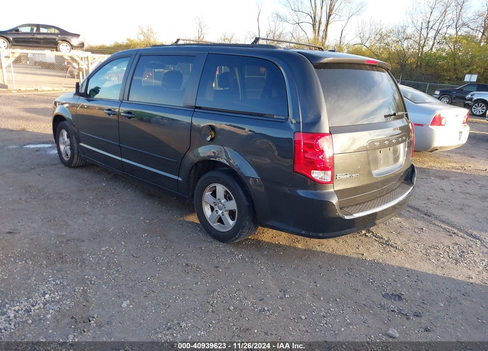 2012 DODGE GRAND CARAVAN SXT VIN: 2C4RDGCG3CR160221