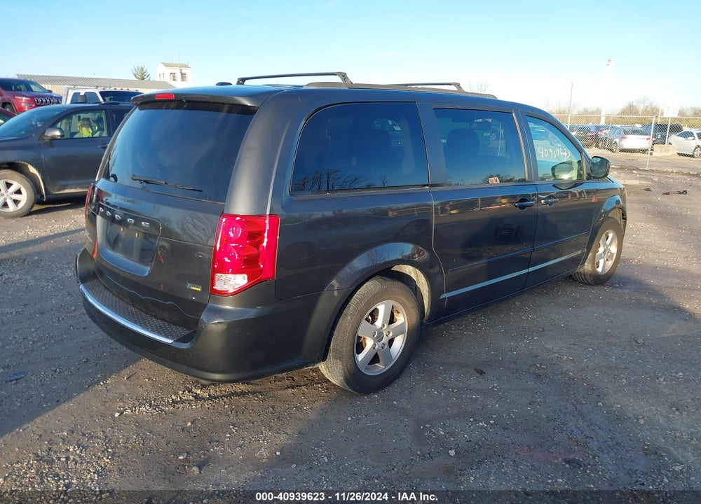 2012 DODGE GRAND CARAVAN SXT VIN: 2C4RDGCG3CR160221