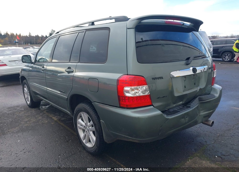 2007 TOYOTA HIGHLANDER HYBRID LIMITED V6 VIN: JTEEW21A970049677