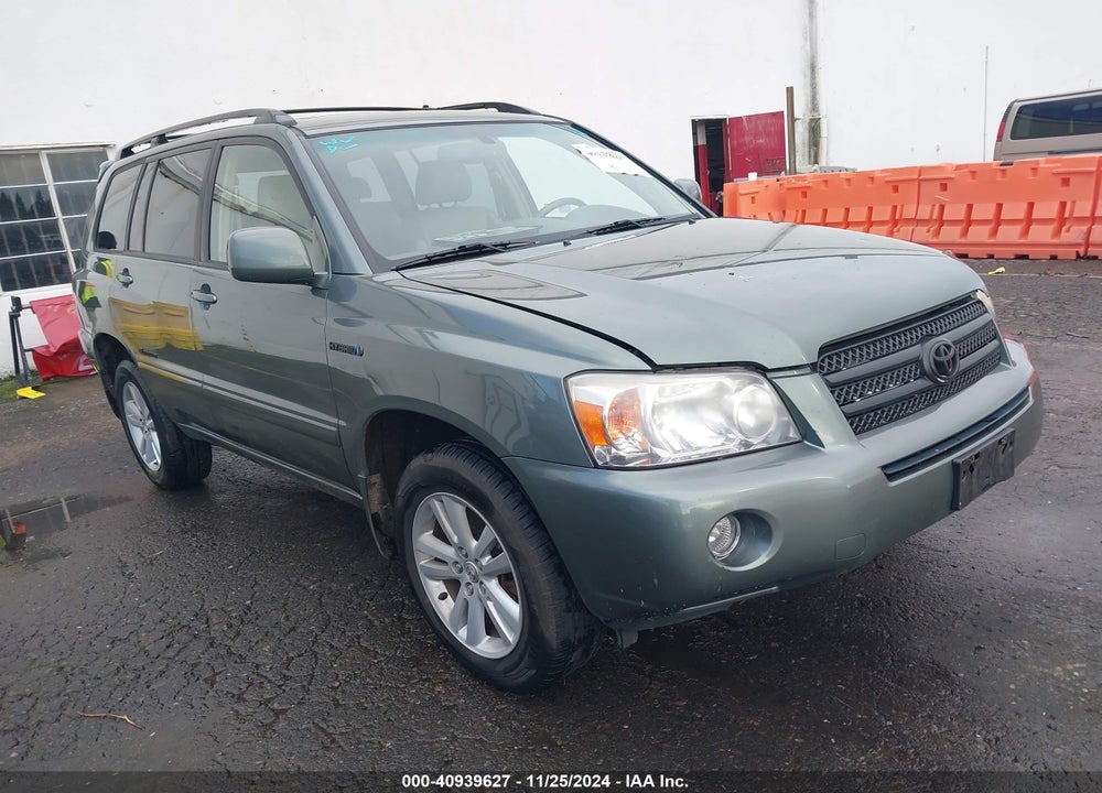 2007 TOYOTA HIGHLANDER HYBRID LIMITED V6 VIN: JTEEW21A970049677