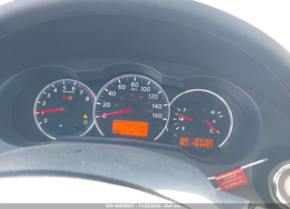 2010 NISSAN ALTIMA 2.5 S VIN: 1N4AL2AP6AN430144