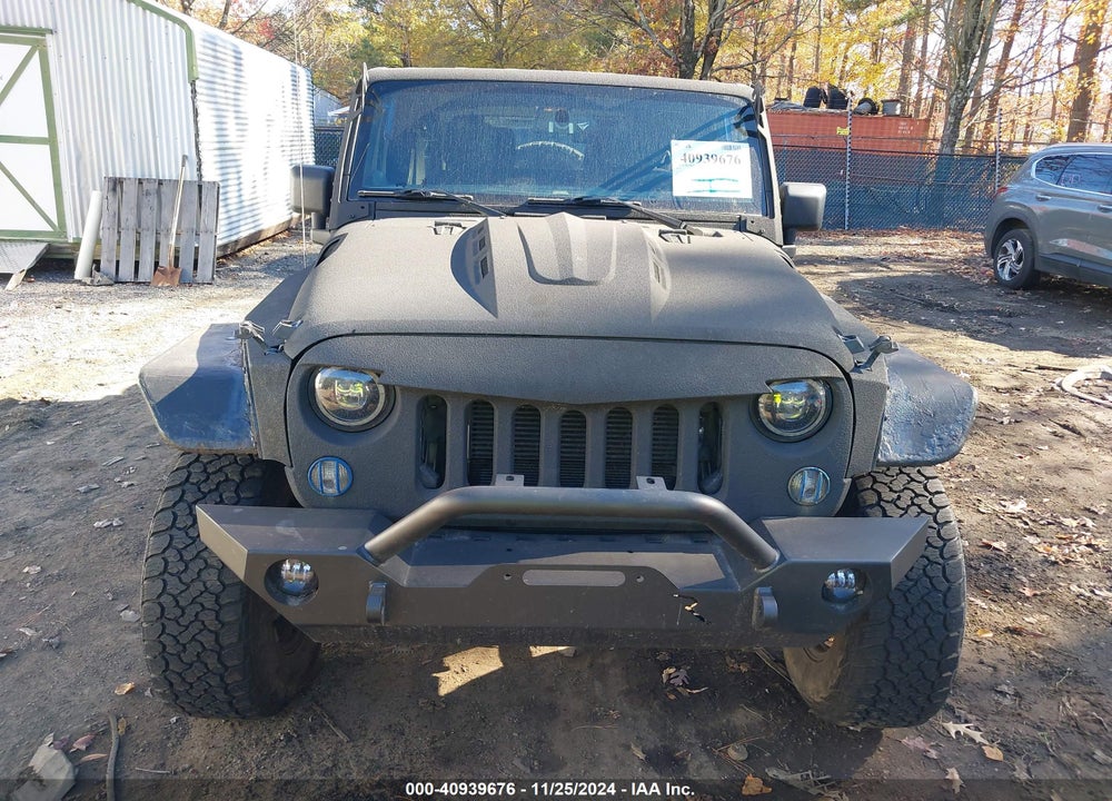 2014 JEEP WRANGLER SPORT VIN: 1C4AJWAG9EL233347