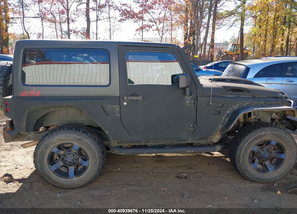 2014 JEEP WRANGLER SPORT VIN: 1C4AJWAG9EL233347