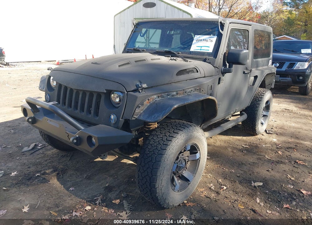 2014 JEEP WRANGLER SPORT VIN: 1C4AJWAG9EL233347