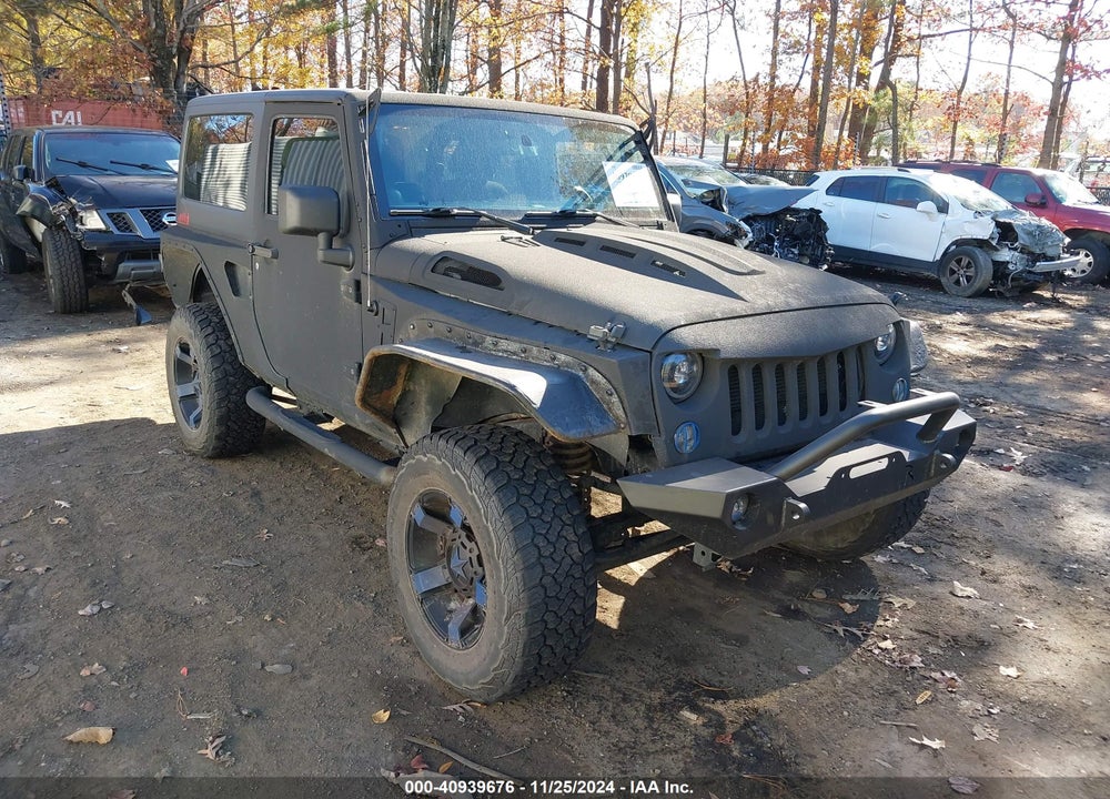 2014 JEEP WRANGLER SPORT VIN: 1C4AJWAG9EL233347