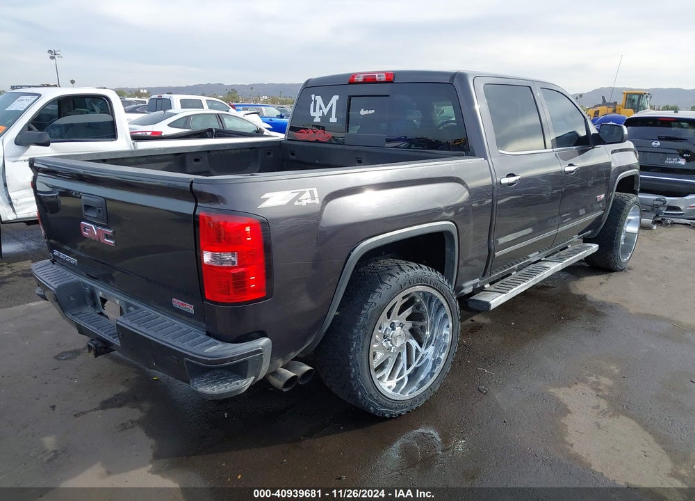 2014 GMC SIERRA 1500 SLT VIN: 3GTU2VEC9EG462751