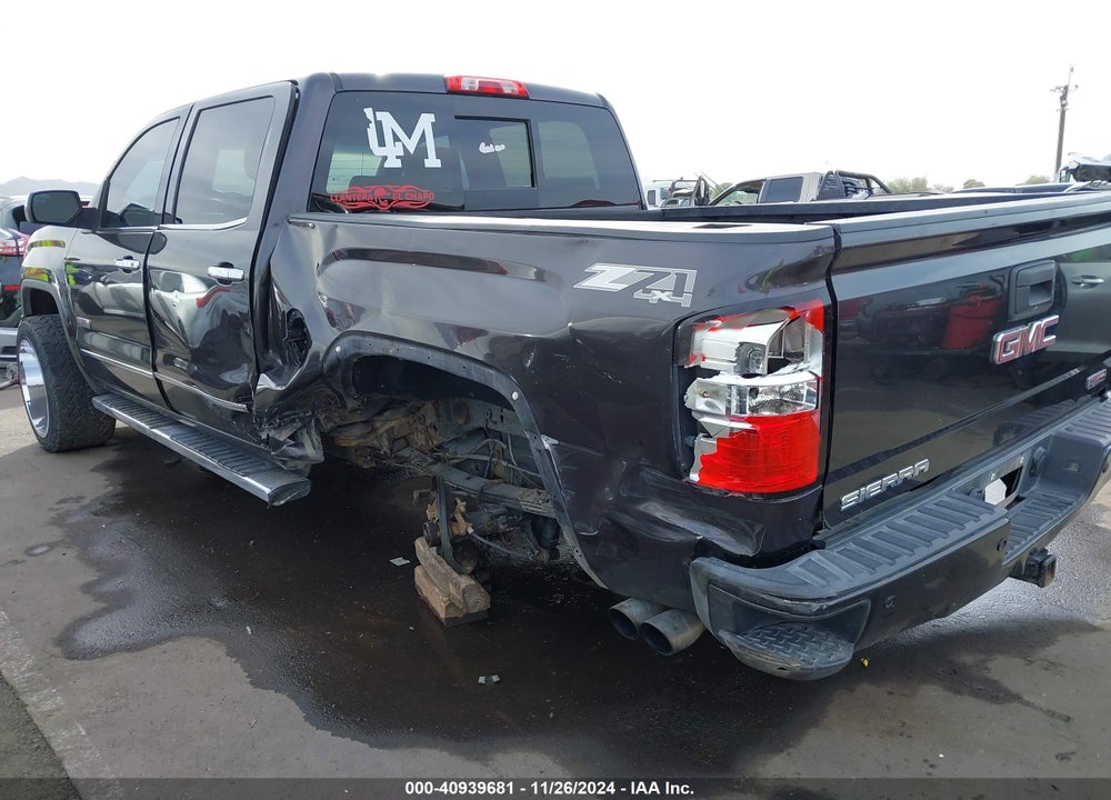 2014 GMC SIERRA 1500 SLT VIN: 3GTU2VEC9EG462751