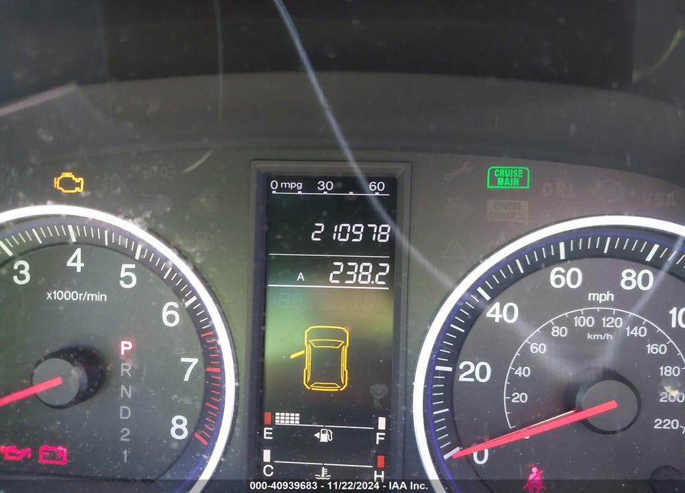 2009 HONDA CR-V LX VIN: 5J6RE38329L005313