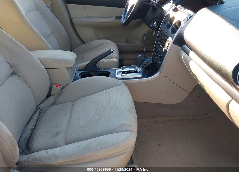 2008 MAZDA 6 I SPORT VE VIN: 1YVHP80C985M34496