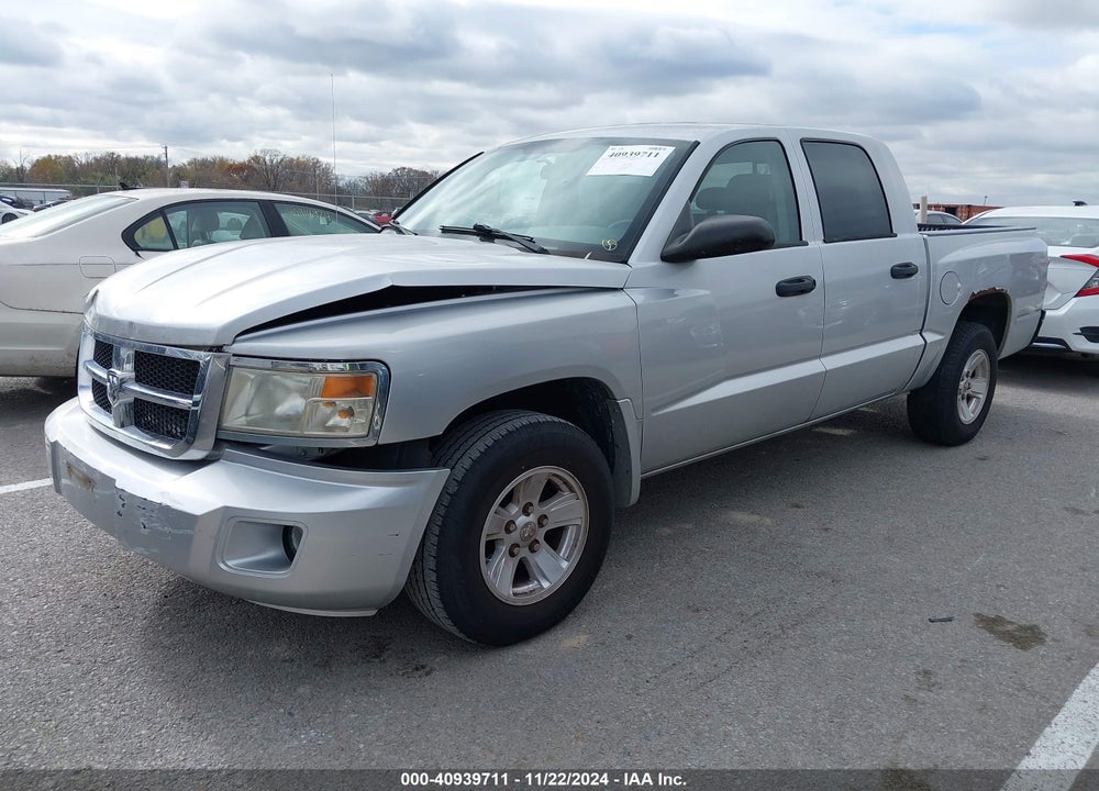 2008 DODGE DAKOTA SLT VIN: 1D7HE48K28S537010