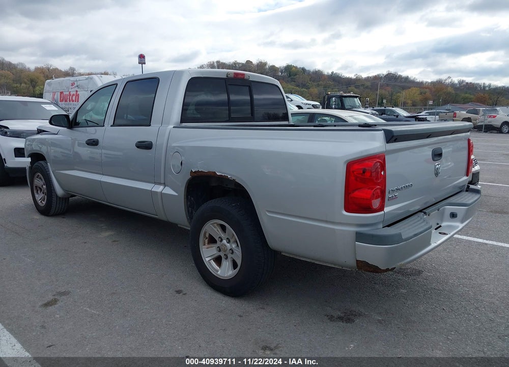 2008 DODGE DAKOTA SLT VIN: 1D7HE48K28S537010
