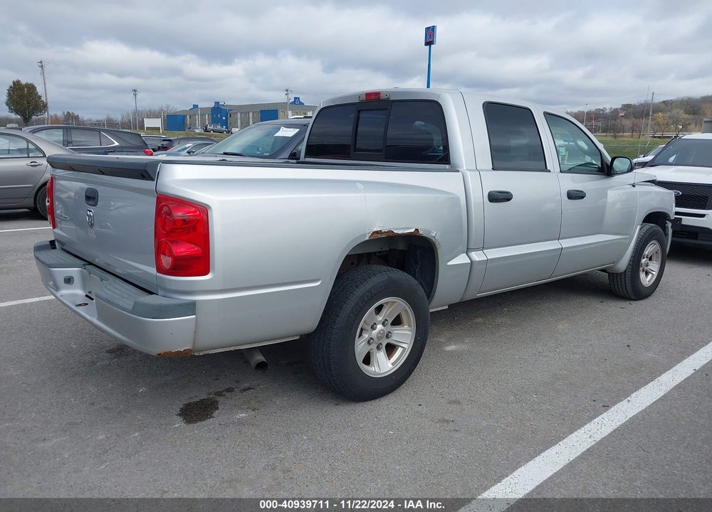 2008 DODGE DAKOTA SLT VIN: 1D7HE48K28S537010