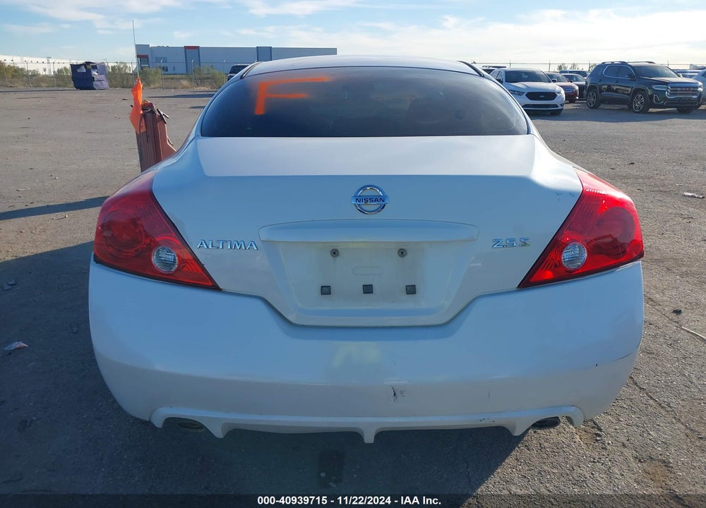 2012 NISSAN ALTIMA 2.5 S VIN: 1N4AL2EP5CC205836