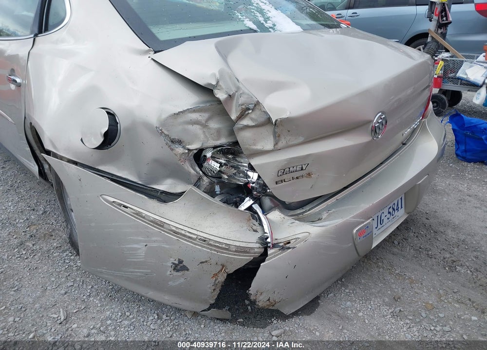 2009 BUICK LACROSSE CX VIN: 2G4WC582891196819