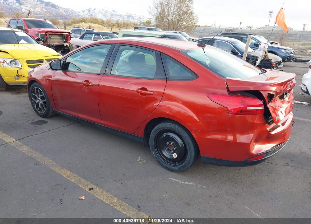 2018 FORD FOCUS SEL VIN: 1FADP3H26JL311202
