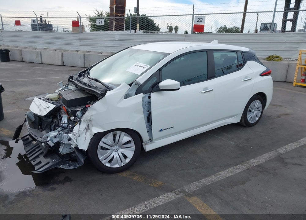 2019 NISSAN LEAF S VIN: 1N4AZ1CP0KC307992
