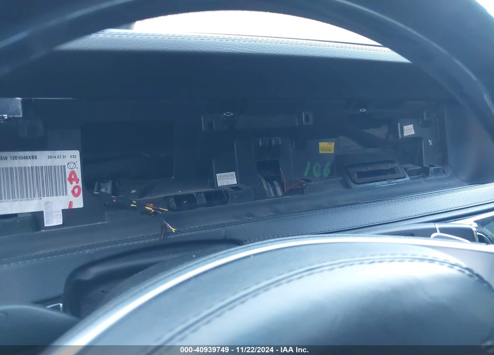 2015 MERCEDES-BENZ S 550 VIN: WDDUG8CB9FA112944