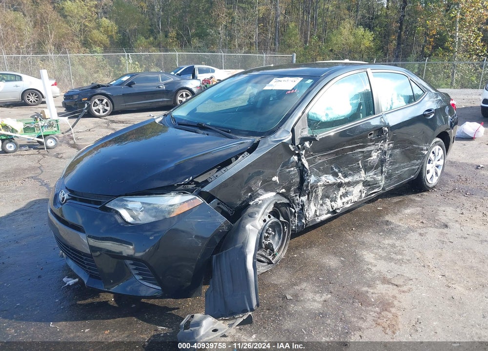2016 TOYOTA COROLLA LE VIN: 5YFBURHE5GP483390