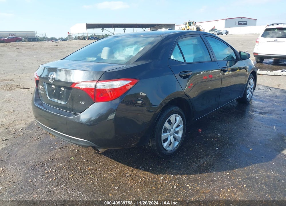 2016 TOYOTA COROLLA LE VIN: 5YFBURHE5GP483390