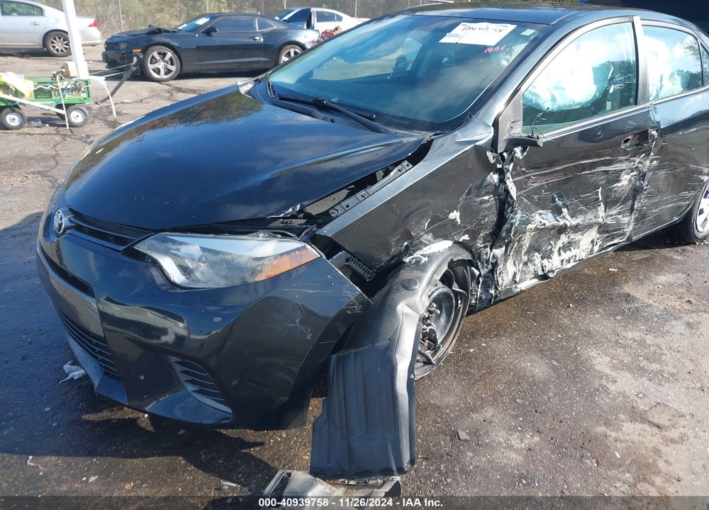 2016 TOYOTA COROLLA LE VIN: 5YFBURHE5GP483390