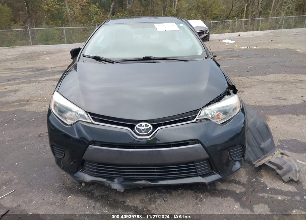 2016 TOYOTA COROLLA LE VIN: 5YFBURHE5GP483390