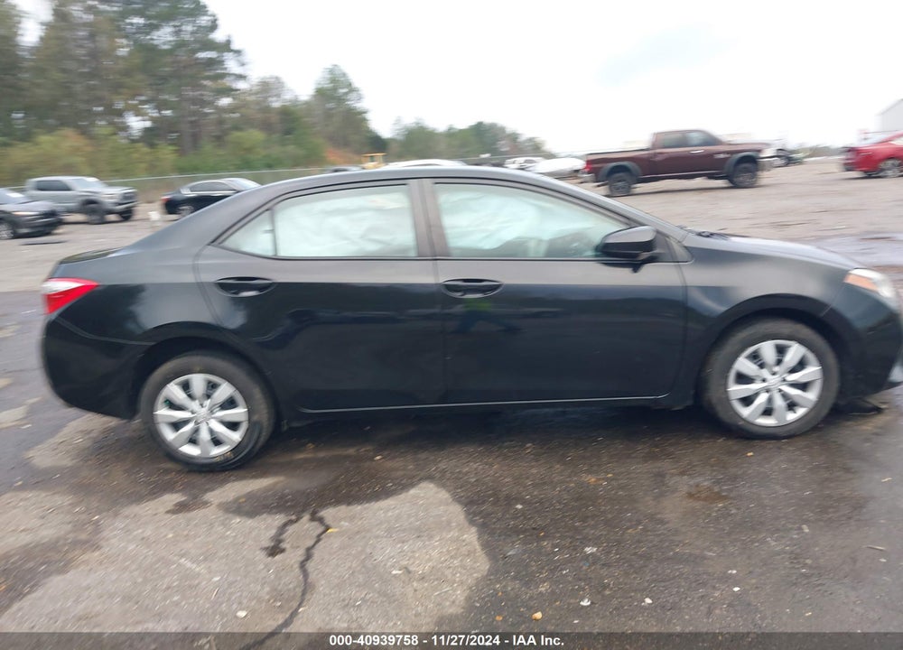 2016 TOYOTA COROLLA LE VIN: 5YFBURHE5GP483390