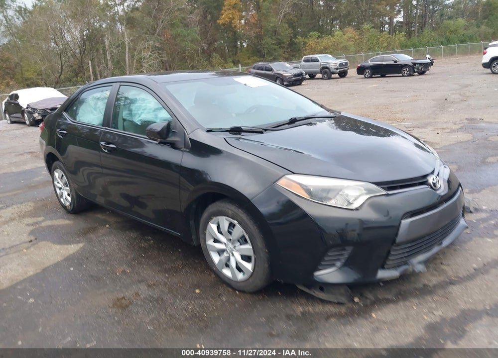 2016 TOYOTA COROLLA LE VIN: 5YFBURHE5GP483390