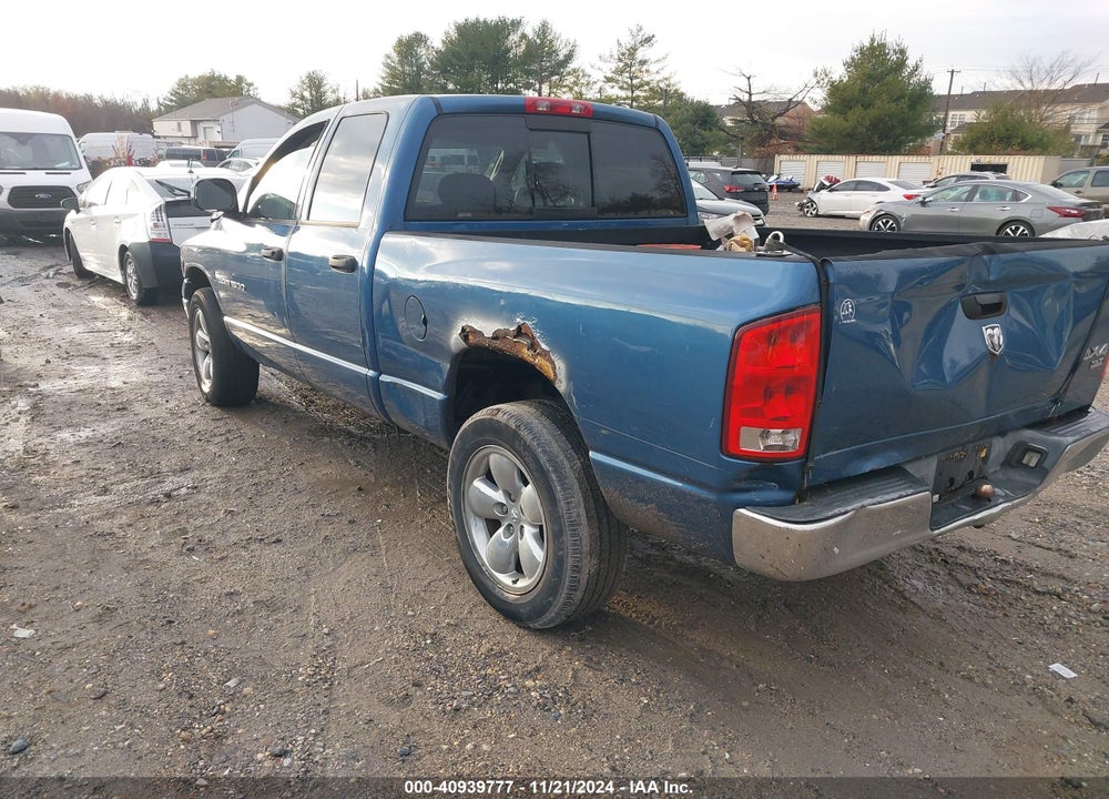 2005 DODGE RAM 1500 SLT/LARAMIE VIN: 1D7HU18D65S280478
