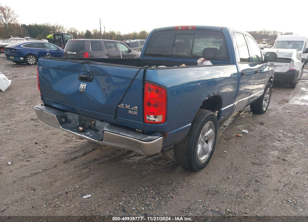 2005 DODGE RAM 1500 SLT/LARAMIE VIN: 1D7HU18D65S280478