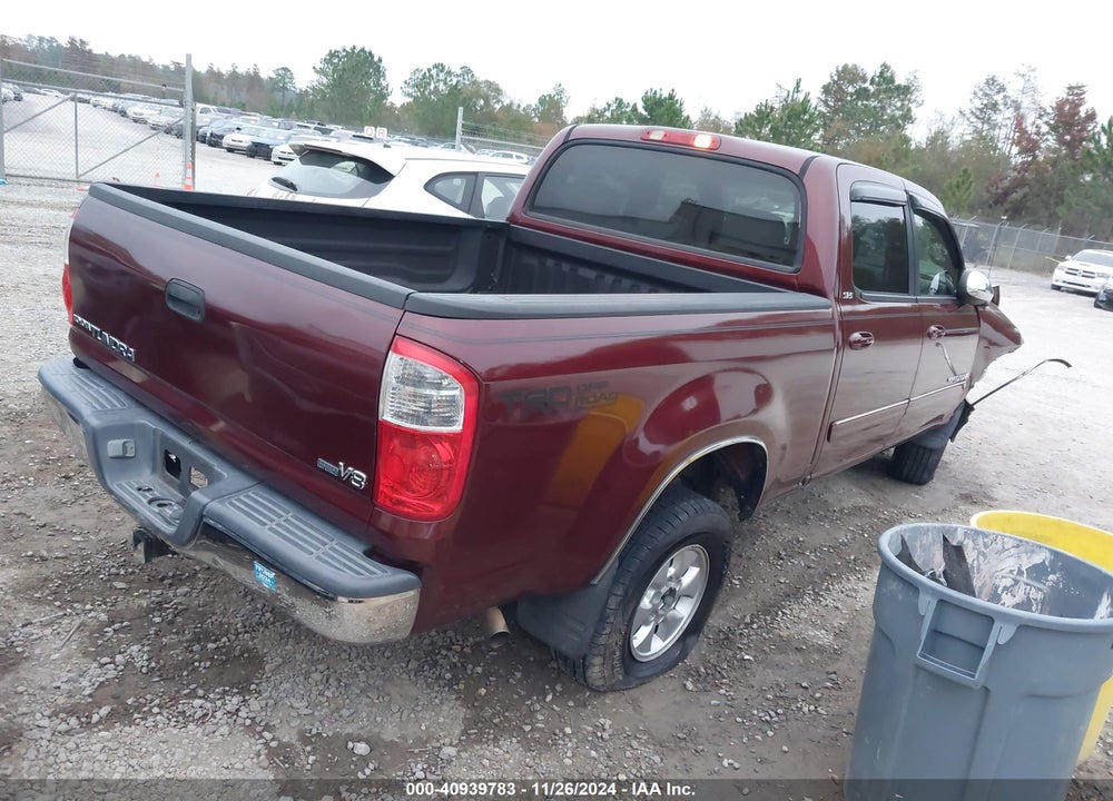 2006 TOYOTA TUNDRA SR5 V8 VIN: 5TBET34186S501184