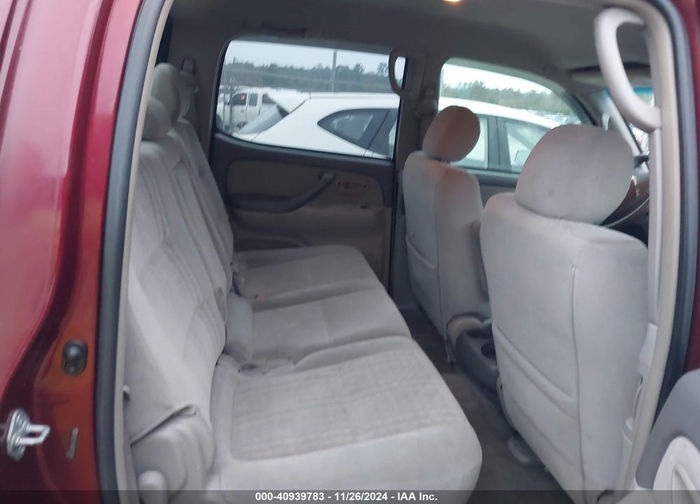 2006 TOYOTA TUNDRA SR5 V8 VIN: 5TBET34186S501184